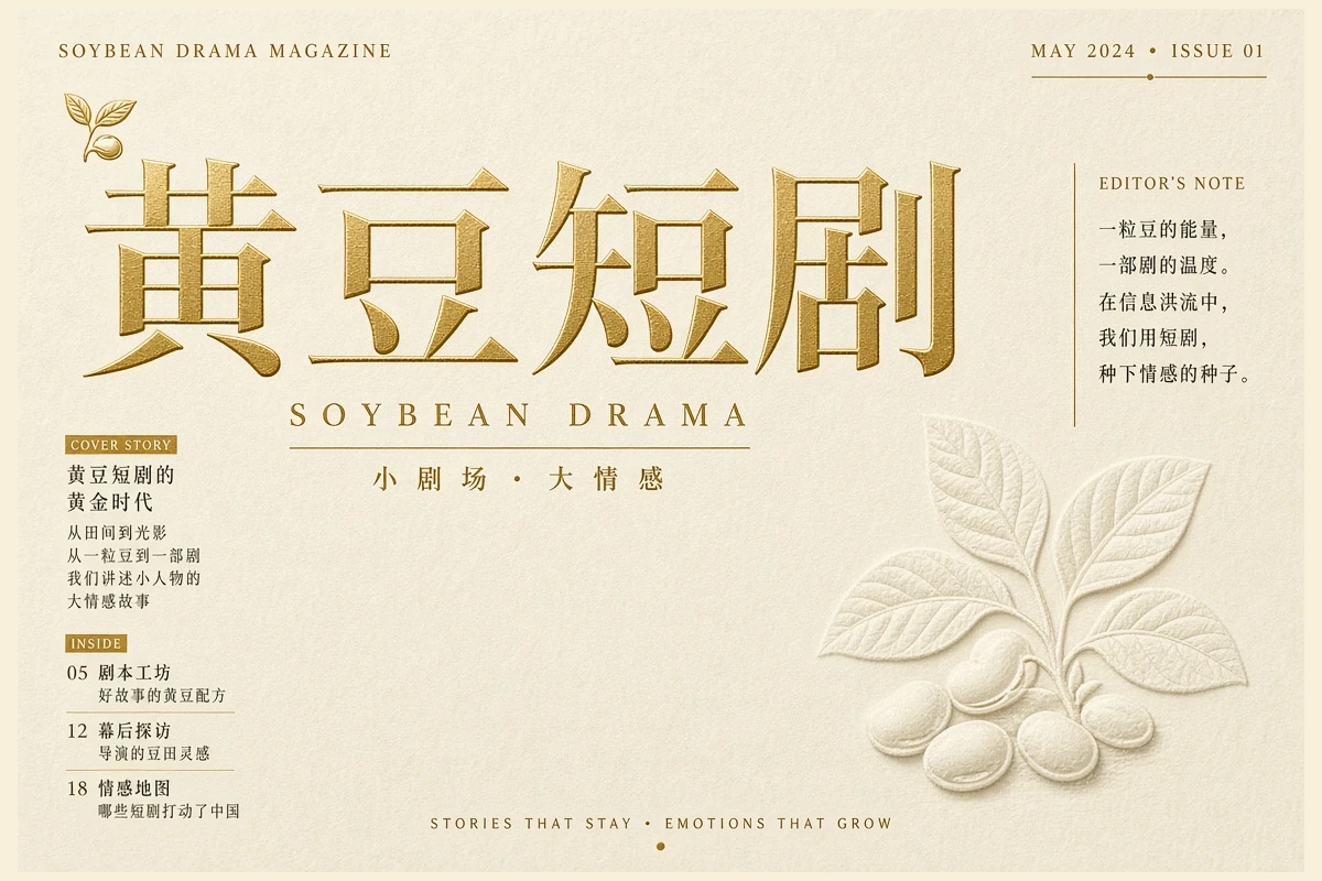 黄豆短剧品牌与阅读理念